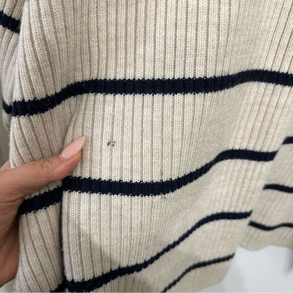 Apiece Apart Maru V Neck Stripe Sweater - Picture 6 of 6